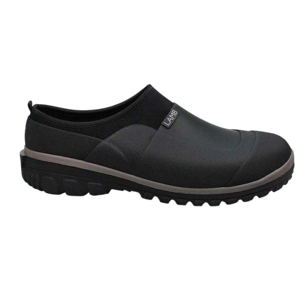 Lamb Mens Gardening Garden Clogs / Black
